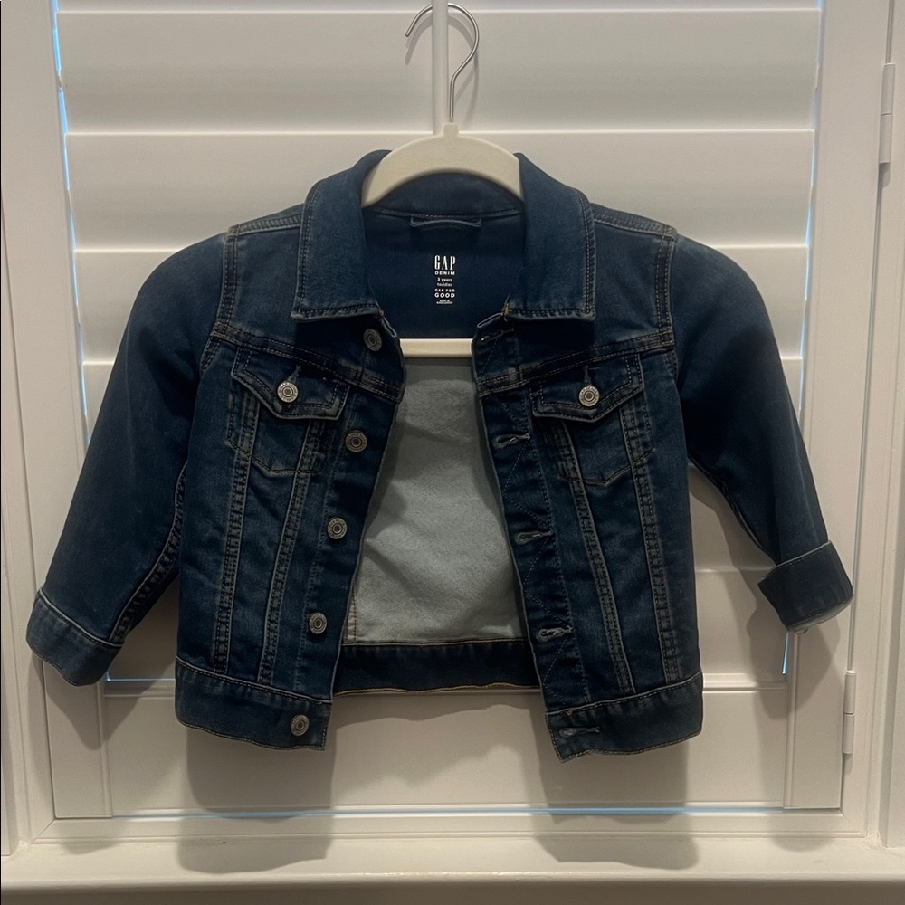 GAP Kids Dark Blue Jean Jacket
